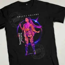 ARIANA GRANDE "подсластитель тур" T-SHIRT унисекс. BOYFRIEND 7 RINGS INSPIRED футболка с коротким рукавом мужская