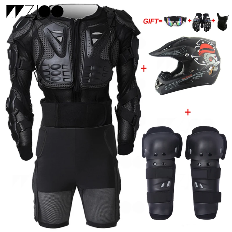 New Adult Foxy Body Armour Protective Safety Suit With Armour trouser Black