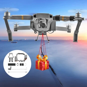 

1Set Professional Wedding Proposal Delivery Device Dispenser Thrower Drone Air Dropping Transport Gift for DJI Mavic Pro