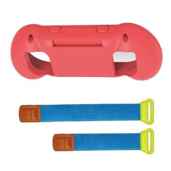 

SOONHUA 2in1 Wrist Strap Grip For Nintendo Switch Grips Straps For Joy Con Controller Game Accessories