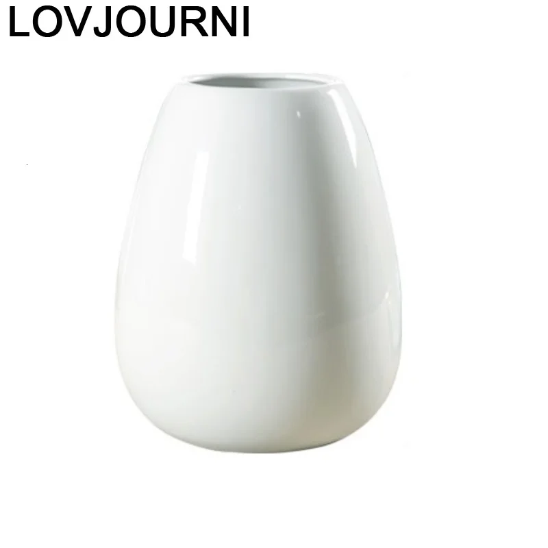 Florero Decoracion Jarron Vazo Teraryum Jarrones Decorativos, современные аксессуары для украшения дома, Современная ваза для цветов Vaso De Flor