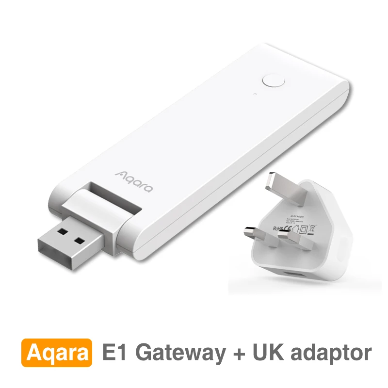 2021 New Aqara E1 Hub Gateway With Zigbee 3.0 Support WiFi Relay Remote Control Whole House Smart Home System Mijia App HomeKit 