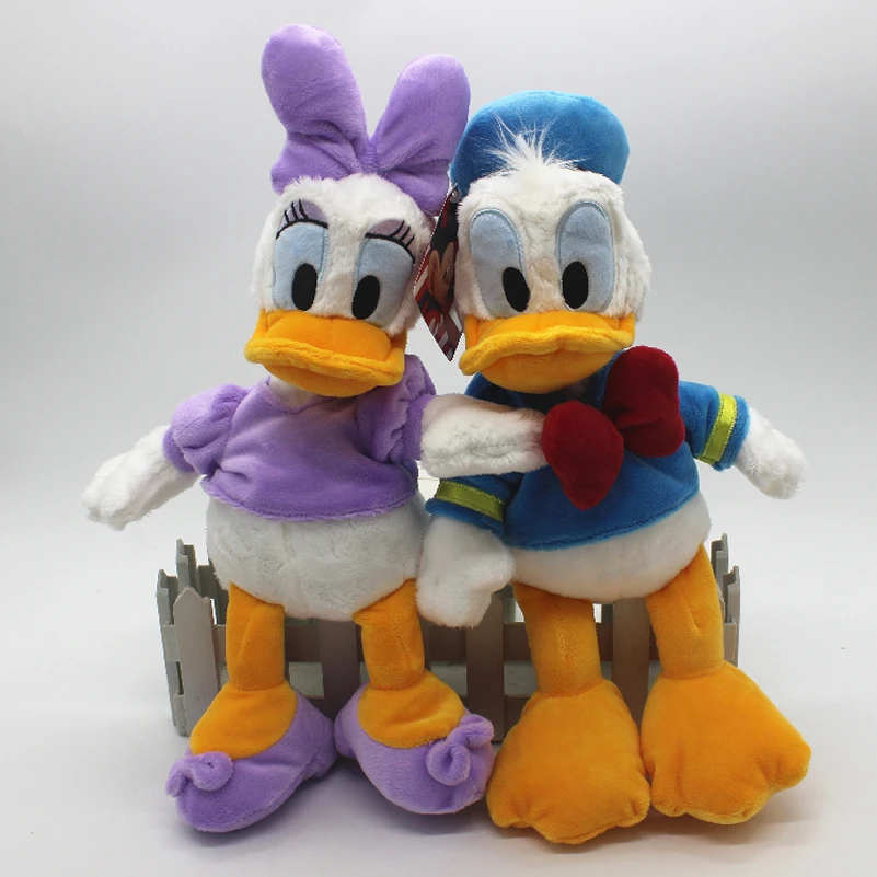 Daisy Duck Plush Toys Stuffed Soft Doll 