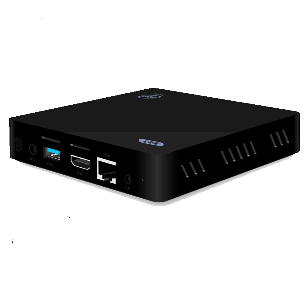 

Z83II Windows10 Mini PC Intel Atom x5-Z8350 Quad Core RAM 4G ROM 64G 2.4G 5.8G WiFi Smart media player Set Top tv Box