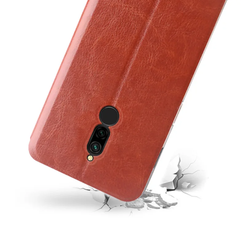 Новинка, чехол для Xiaomi Redmi 8, MOFI, флип-чехол для Xiaomi Redmi 8, высокое качество, кожаный чехол-подставка для Xiaomi Redmi 8