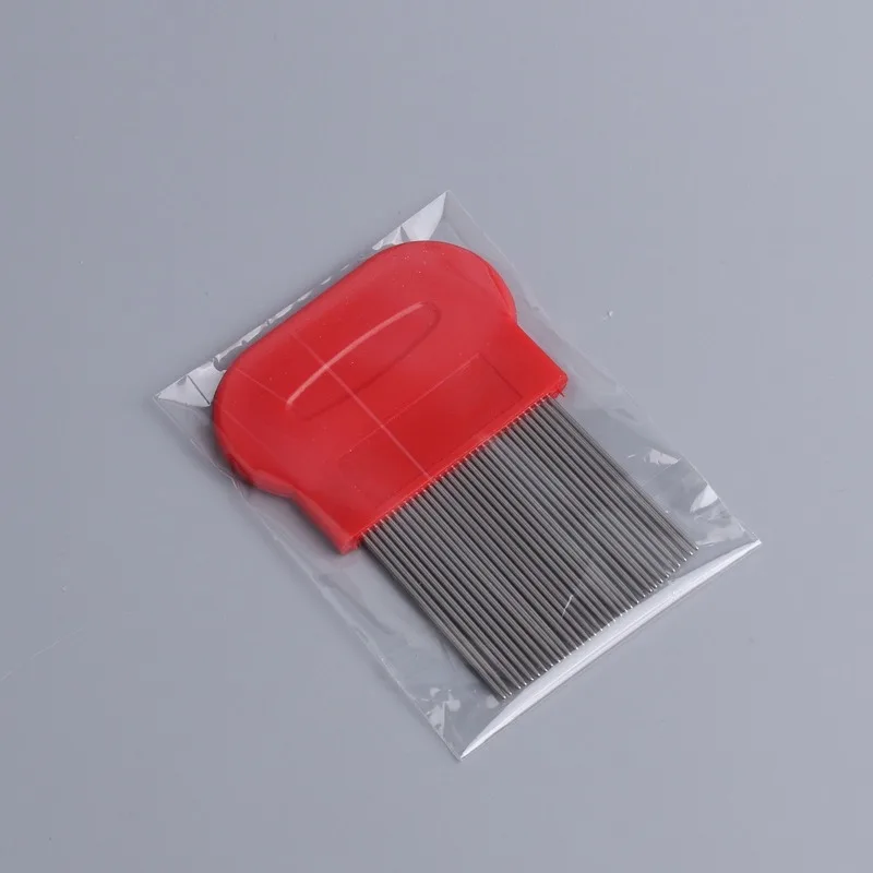 Pet Grate Combs Long Needle Shellfish Flea Stainless Steel Remove Lice Comb For Cats And Dogs Supplies Wholesale Para Perro