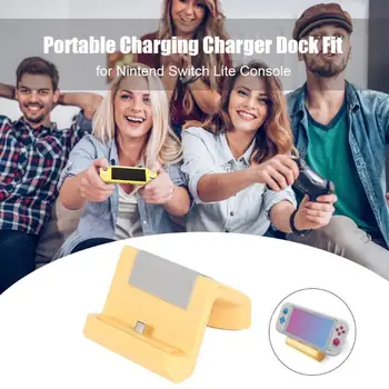 

USB Type-C Standard Shield Data Charger Dock Fit High Gloss Technology Fine Workmanship for Nintend Switch Lite Console