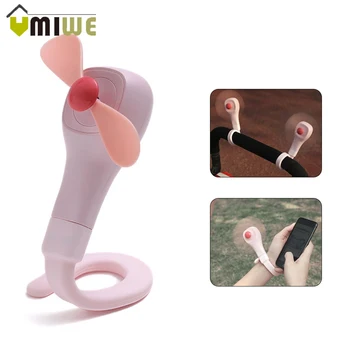 

USB Charging Personal Portable Mini Fan ,Grip Can Be Deformed at Will ,Can be Hung Put and Can be Wound , For Outdoor Home