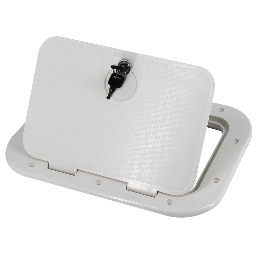 Deck Inspection Access Hatch Cover - Deck Inspection Plate For Boat, Yacht, Marine 378 x 248mm (15x10inch)