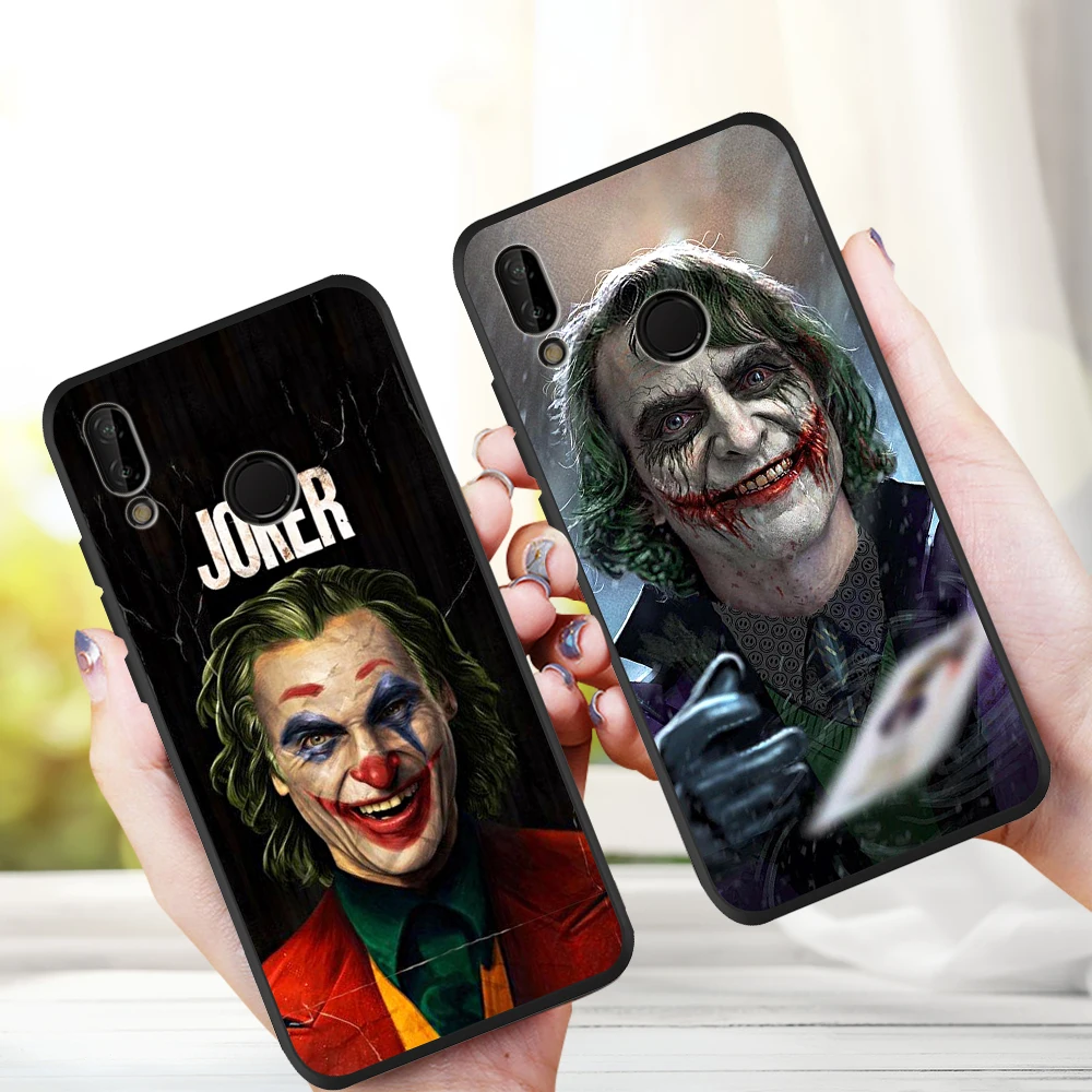 

2019 New luxury DC Joker For Huawei P8 P10 P20 P30 Mate 10 20 Honor 8 8X 8C 9 V20 20i 10 Lite Plus Pro Case Cover Coque Funda