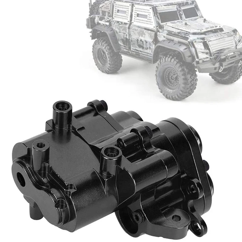 Металлический центральный чехол для коробки передач 1/10 RC Crawler Traxxas TRX4 TRX6|Детали и