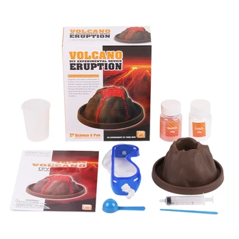 

Practical Environmental Science Experiment Kit Simulating Volcanic Eruption Children Toys