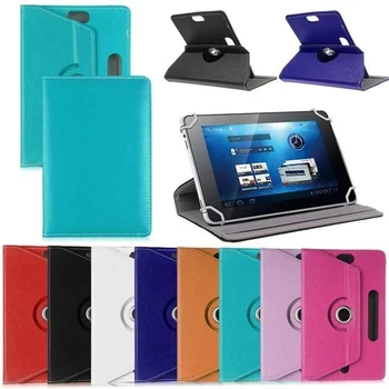 

Universal Swivel Tablet Case for 7 8 9 10 inch Pad for Chuwi Tablet Android 10 Pulgadas polegada for Xiakmi Mi Pad 4