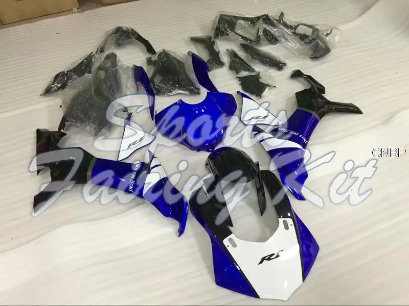 Body Kits for YAMAHA YZFR1 2015 - 2017 Blue Black White Fairing 17 Full 16 | Автомобили и мотоциклы