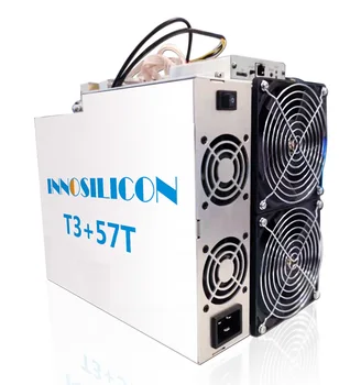

Innosilicon T3+ 57TH/s BTC BCH Miner Better Than Innosilicon T2T WhatsMiner M3 M20S M21S Antminer S9 S17 T17 S17e T17e