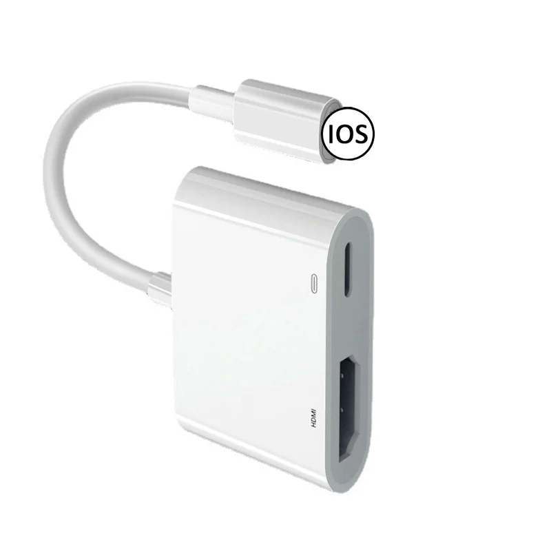 Vexom LT To HDMI-호환 어댑터 TV 1080P HD 디지털 AV 어댑터 변환기, 아이폰 iPad HDMI 호환 TV 화면 케이블