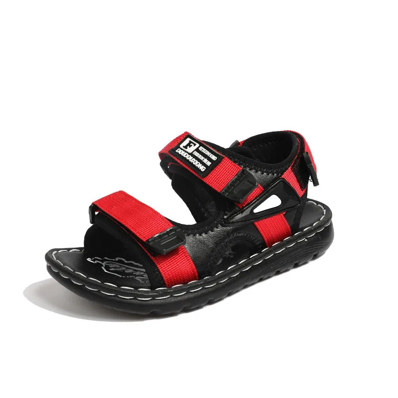 

Summer Kids Sandals New Baby Boys Beach Shoes Soft Non-slip Toddler Infant Shoes Outdoor Lightweight Open-Toe Childrens Sandals