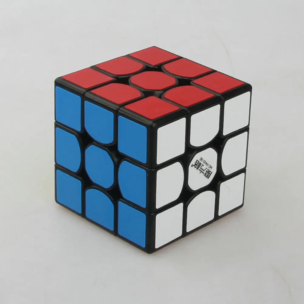 [Thor трехслойный Кубик Рубика черно-белый с рисунком] 3X3X3 57 Размер XMD Thor 3-Order Magic Cube