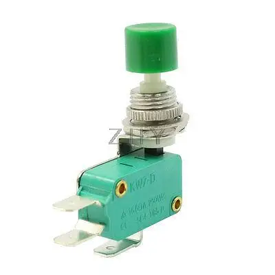 

16A/4A 250VAC 1NO 1NC SPDT Push Button Type Miniature Micro Switch