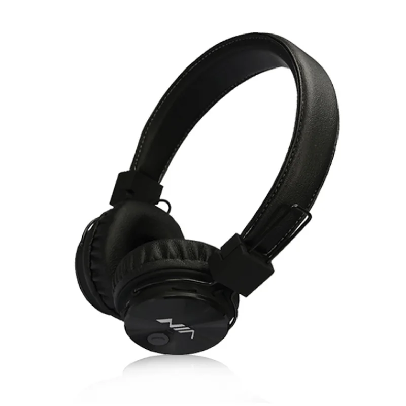 Черный nia X3 гарнитура Беспроводной стерео Bluetooth наушники fone de ouvido bluetooth гарнитура с микрофоном Поддержка TF карта fm-радио наушники - Цвет: Черный