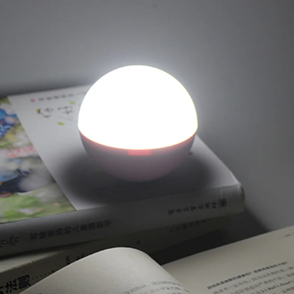 Hot Cordless LED Ball Night Light Chargeable LED Light Bedside Lamp for Kids Gifts S7#5