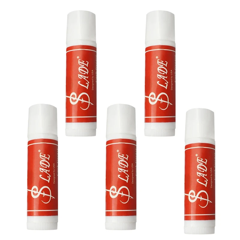 

SLADE 5 Pcs Tubes Cork Grease Oil for Clarinet Saxophone Sax Accessories Woodwind Musical Instrument Parts Yacht Accessories