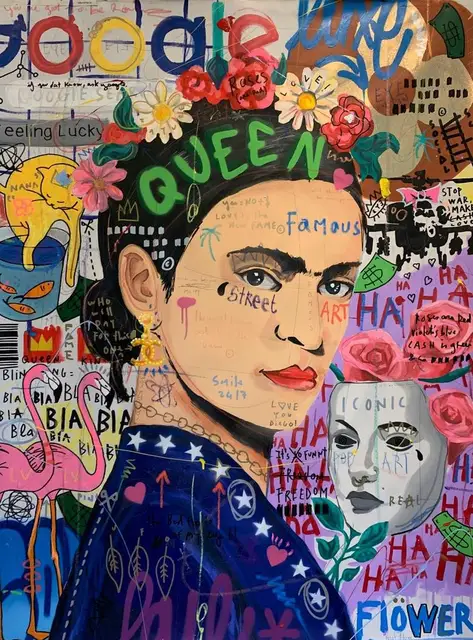 Modern Canvas Poster Painting Street Art Pictures Graffiti Art Painitngs on The Wall Art Posters and Prints Home Decoration IKU44-8