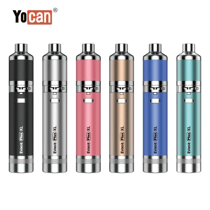 Набор Yocan Evolve Plus XL батарея 1400 мАч сухая трава восковая ручка вейп кварцевый