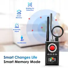 K88 Wireless RF Signal Detector Bug GSM GPS Tracker Mini Camera Finder Camera scansione a infrarossi AI Standby rilevamento automatico