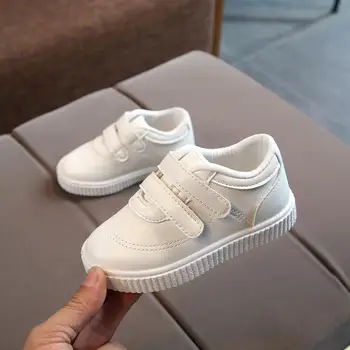 

Child Casual White Shoes Spring Fashion Girls Boys Sport Shoes Children Running Shoes Kids Martin Boots Child Shell Sneakers