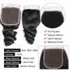 Loose Deep Wave 13x4 Lace Frontal only 5x5 6x6 Lace Frontal Closure HD Transparent Brazilian 100% Virgin Human Hair Pre Plucked 2