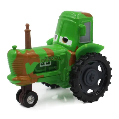 081green orange Дисней Pixar тачки 3 2 Франк и трактор Молния Маккуин матер Джексон шторм Рамирез 1:55 литые под давлением игрушки автомобиль малыш Рождественский подарок - Цвет: 081green orange