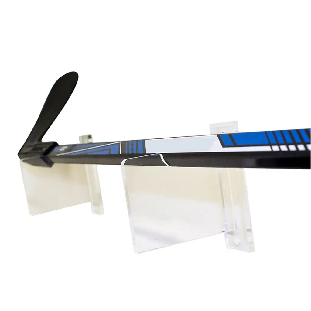 Роскошный прозрачный акриловый настенный держатель для хоккейной клюшки|Хоккей