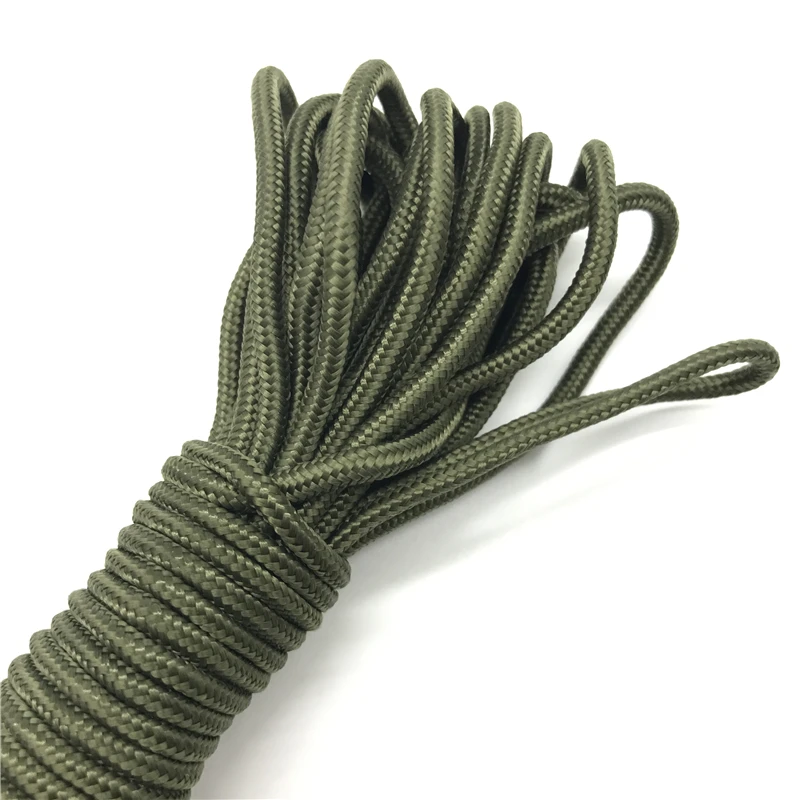 10Yards 3mm Parachute Cord Rope Lanyard Rope Mil Spec Type One Strand Climbing Camping Survival Equipment DIY Jewelry Making nylon cord