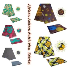 Анкара настоящий батик в африканском стиле голландский Печатный воск 6 ярдов Нигерия высокого качества восковой хлопок ткани голландский воск печати шитье