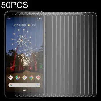 

50 PCS 0.26mm 9H 2.5D Tempered Glass Film for Google Pixel 3A