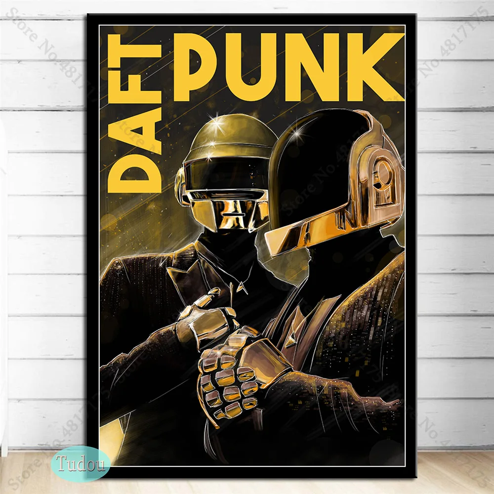 Daft Punk Framed Print