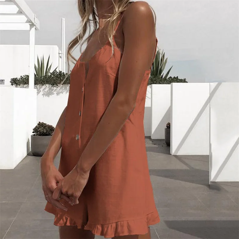 Women Sleeveless Solid Jumpsuit Romper Casual Clubwear Loose Sleeveless Summer Outfits Bodysuits Leotard