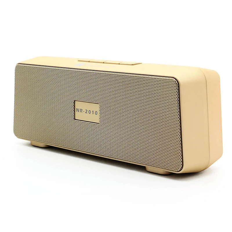 Nr2010 Bluetooth динамик портативный мини двойной динамик s небольшой звук сабвуфер беспроводной бизнес аудио Bluetooth динамик