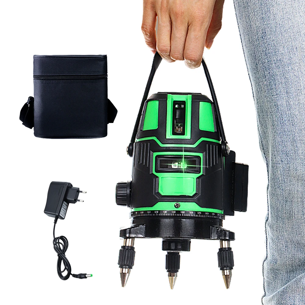 Livelli Laser 2/3/5 Linee Livello Laser Horizon Autolivellante Linea Trasversale Verticale Linee Trasversali Rotanti A 360 Gradi Livelli Laser Nuovo