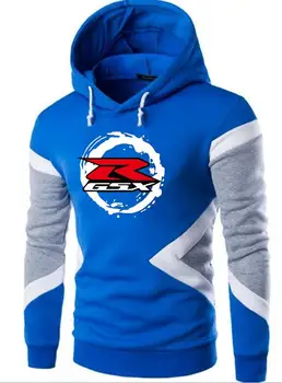 

2019 Brand Suzuki GSX R afdrukken Men Hoodies herfst Jas Winter Men Hooded Sweatshirts Man men hoodie