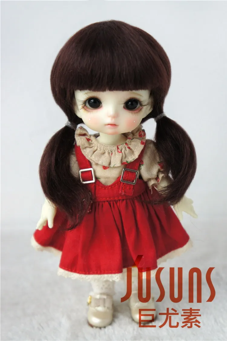 JD060 модный плетеный bjd мохеровый парик для женской модели 4 5 дюймов 6 7 кукла 1/12 1/8 1/6
