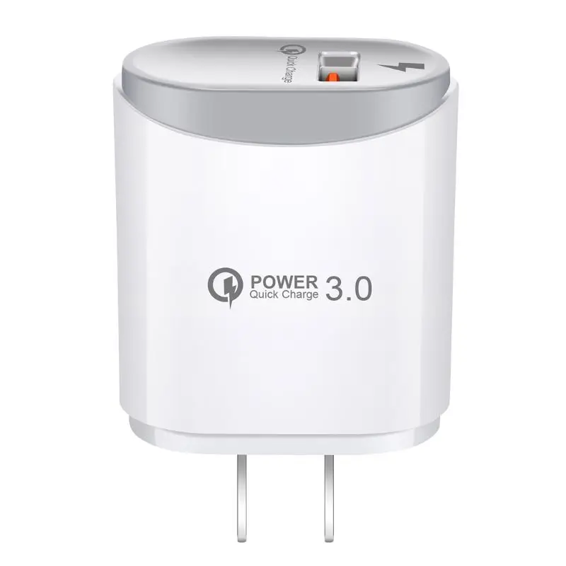 

Quick Charge 3.0 USB Wall Charger QC Fast Charging US/EU Plug Adapter Mobile Phone Charger for iPhone Samsung Xiaomi Smart Phone