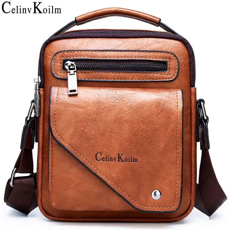 designer leather messenger bag