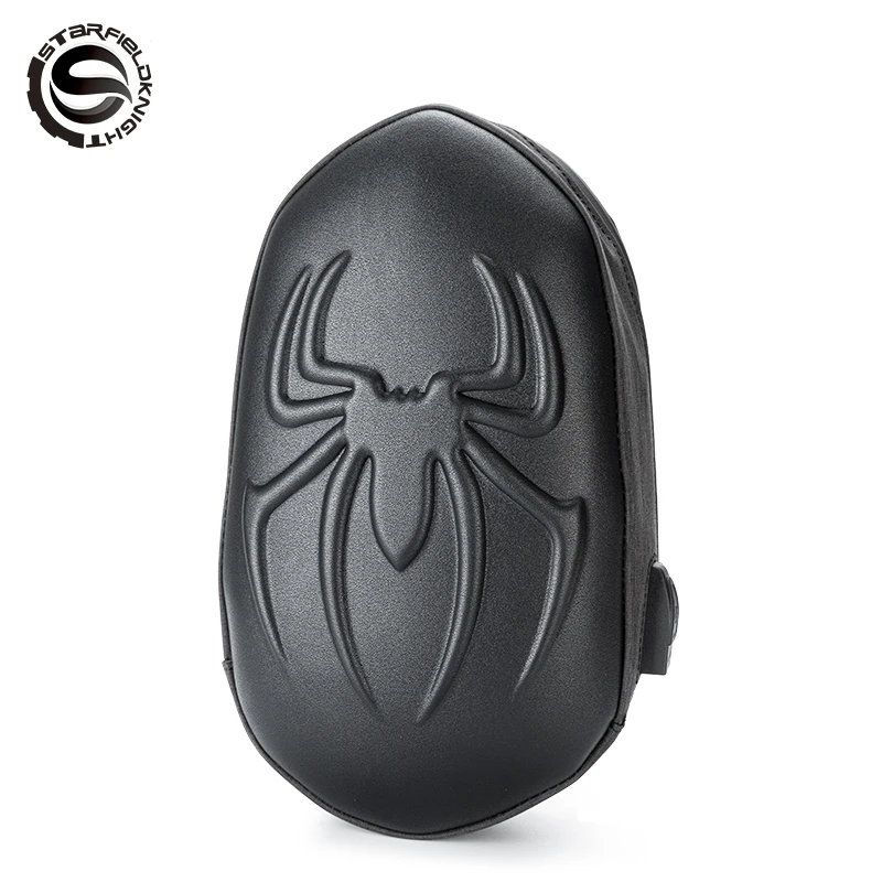 Функциональная 3D сумка через плечо из углеродного волокна для мотоцикла с usb