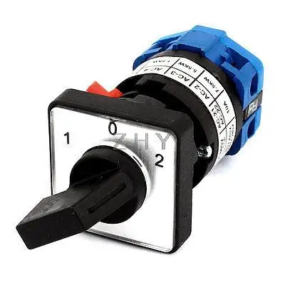 LW28-10/1C 660V 10A 4 Винтовые клеммы 3 позиции Панель крепление переключающее устройство