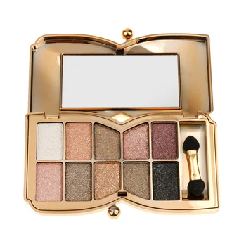 

Lot 21Pcs Makeup Brushes + Pro 10 Colors Makeup Diamond Shimmer Eyeshadow Palette Matte Natural Pigment Cosmetic Case