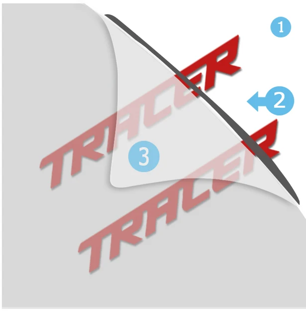 Yamaha Tracer Motorcycle Stickers, Motorcycle Tank Stickers, Logo Sticker