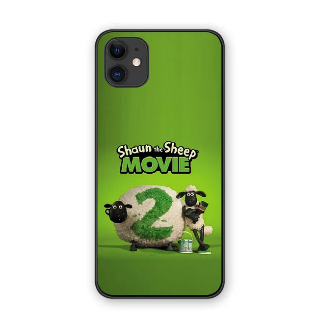 Чехлы для телефонов Shaun the Sheep cartoon Farmageddon для iphone 6S 6 7 8 Plus черный силиконовый чехол для iphone 11 Pro MAX X XS XR - Цвет: 2