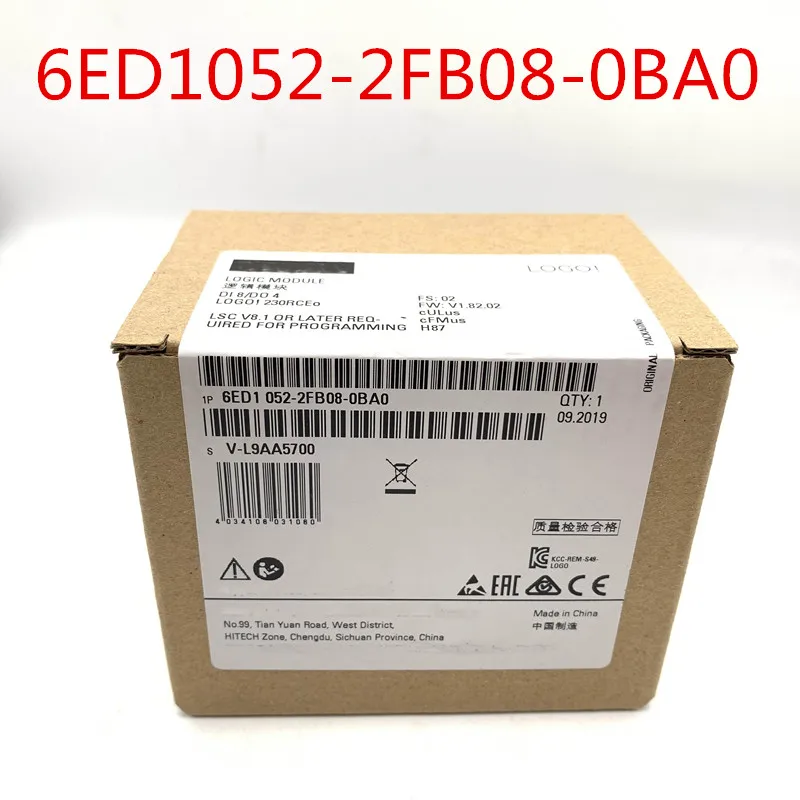 6ED1052 2FB08 0BA0 оригинал! Контроллер ПЛК модуля 8 24CEO Новый в коробке замена 2FB00 0BA6